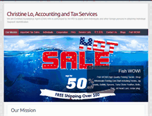 Tablet Screenshot of clotax.com